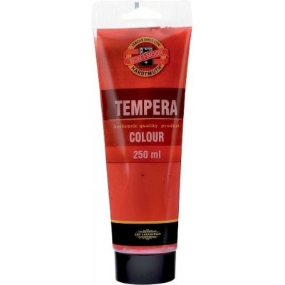 Koh-i-noor barva temperová 250 ml tmavě červená – Zbozi.Blesk.cz