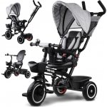 Tiny Bike 3v1 se stříškou šedá – Zboží Dáma