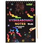 Wiky Vyškrabovací notes duhový 10 listů v sáčku – Zbozi.Blesk.cz
