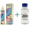 Příchuť pro míchání e-liquidu Ritchy Liqua Mix&Go American Blend 12 ml + Základní báze Mašinka PG30/VG70 100 ml