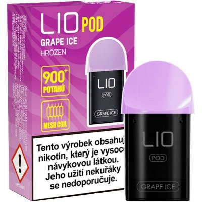 iJoy Lio Pod Grape Ice Q 16 mg 900 potáhnutí 1 ks – Zboží Mobilmania