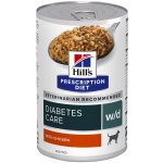 Hill’s Prescription Diet W/D Diabetes Care s kuřecím 12 x 370 g – Hledejceny.cz