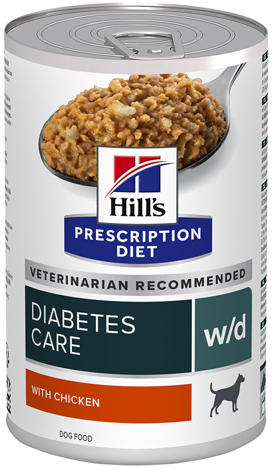 Hill’s Prescription Diet Adult Dog W/D Diabetes Care Chicken 24 x 370 g