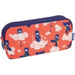 MILAN Pouzdro 3-zipový série Ninjutsu special červený – Hledejceny.cz