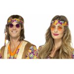 Smiffys Brýle Hippy kulaté lenonky – Zboží Mobilmania
