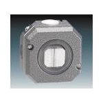 ABB 3558-52750 dvojitý střídavý řazení 6+6 Al IP66 šedá – Hledejceny.cz
