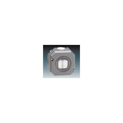 ABB 3558-52750 dvojitý střídavý řazení 6+6 Al IP66 šedá – Hledejceny.cz