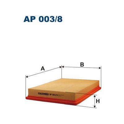 Vzduchový filtr FILTRON AP 003/8 – Hledejceny.cz