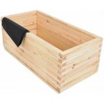 Rojaplast Gigant Masivní dřevěný truhlík 120x50x40cm borovice – Sleviste.cz