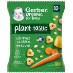 Gerber Křupavá srdíčka mrkvová BIO 10M+ 28 g – Sleviste.cz