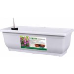 Nohelgarden Truhlík samozavlažovací TORENIE MODERN plastový matný 60 cm – Zboží Dáma