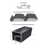 Lanit Plast hliníková bioklimatická pergola Premium Plus 3 x 3 m elektrická LG4091 – Sleviste.cz