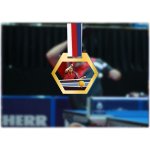 Akrylátová medaile Stolní tenis Zlatá – Hledejceny.cz