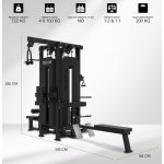 TUNTURI PLATINUM Multi Station/4 Stations Selectorized V-series – Hledejceny.cz