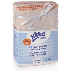 Kikko Vícevrstvé plenky XKKO Organic 4/8/4 Infant Natural