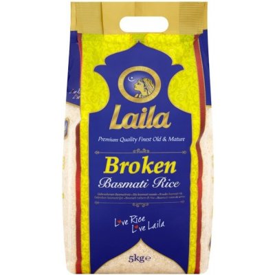 Laila Foods Lámaná Basmati Rýže 5Kg – Zboží Dáma