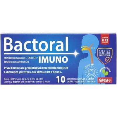 Favea Bactoral IMUNO 10 tablet – Zbozi.Blesk.cz