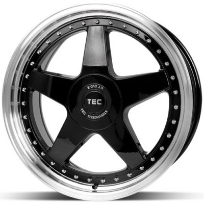 TEC GT EVO-R 8,5x19 5x112 ET35 black polished – Hledejceny.cz