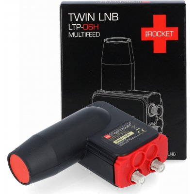 Opticum Red Rocket Twin LNB 0,1dB – Zbozi.Blesk.cz