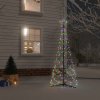 Vánoční stromek vidaXL Vánoční stromek kužel 108 vícebarevných LED diod 70 x 180 cm