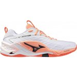 Mizuno Wave Stealth Neo 2.1 Unisex White Black Flamingo Coral – Hledejceny.cz