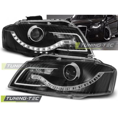 Tuning-Tec Přední čirá LED světla Audi A3 (2003 - 2008) - černé – Hledejceny.cz