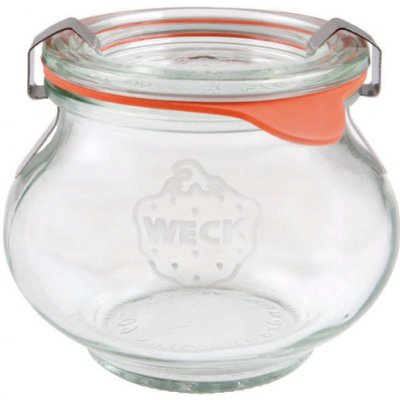 Via Delicia Malá zavařovací sklenice 60 mm Weck 220ml – Zboží Dáma