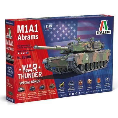 Italeri War Thunder M1A1 Abrams 35108 1:35 – Zboží Mobilmania
