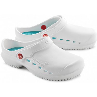 Schu´zz Protec pánská obuv 0129 bílá stélka petrolejová – Zboží Mobilmania