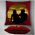 Buď v obraze polštář V KRUHU s vlastní fotkou NE 50x50 – Zboží Dáma