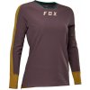 Cyklistický dres Fox Womens Defend Thermal LS Jersey rootbeer