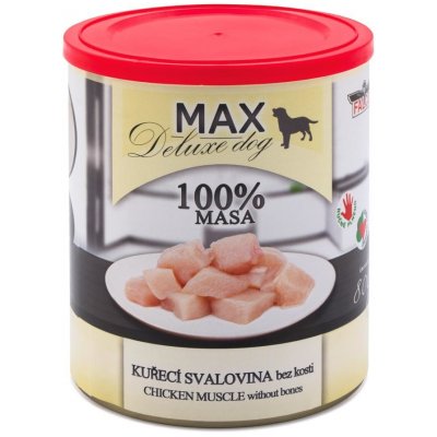 Max Deluxe Adult Kuřecí svalovina bez kosti 800 g – Sleviste.cz