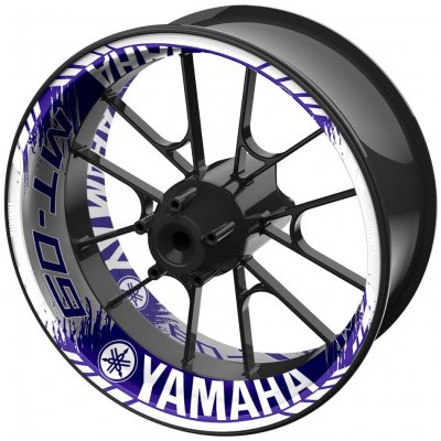 SEFIS jednodílné polepy na kola YAMAHA MT-09 N02C01 | Zboží Auto
