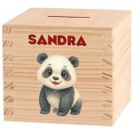 Albi Pokladnička dřevěná zvířátko Panda 22 x 5 x max 22 cm – Hledejceny.cz