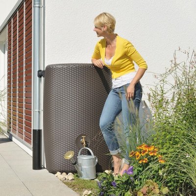 Elkoplast Nádrž na dešťovou vodu Sunda 300 l, stěnová 255-73162 – HobbyKompas.cz