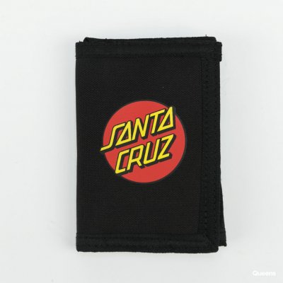 Santa Cruz Classic Dot black skate peněženka – Sleviste.cz