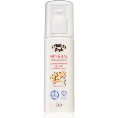 Hawaiian Tropic Mineral Sun Milk ochranné opalovací mléko SPF15 100 ml – Hledejceny.cz