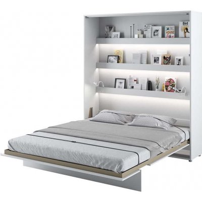 Lenart Bed Concept Sklápěcí vysoká Bílá Alpská / Bílý lesk – Zboží Dáma