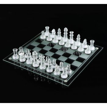 Miranda Skleněné šachy 25x25cm