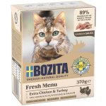 Bozita Cat kousky v omáčce s kuřecím a krůtím 6 x 370 g – Sleviste.cz