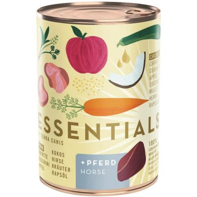Terra Canis Essential 8 Konzerva Kuře a kůň 385 g – Hledejceny.cz