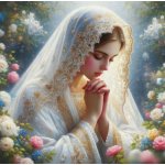 NORIMPEX Diamantové malování Modlící se Panna Marie 30 x 40 cm – Hledejceny.cz