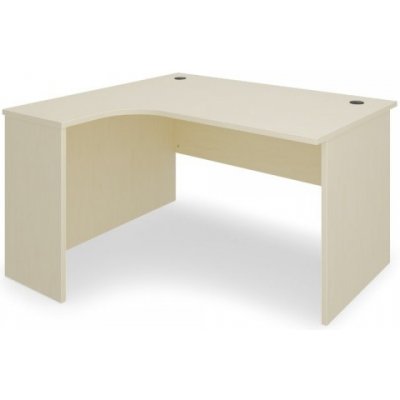 Rauman Rohový stůl SimpleOffice 140 x 120 cm, levý bříza