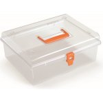 Prosperplast NUF FAMILY průhledný box na drobné díly 29,2 x 25 x 11,6 cm – Zboží Mobilmania