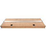 Diversa LED Expert 2 x 20W Akvarijní kryt hliníkový rovný buk 100 x 40 cm – Sleviste.cz