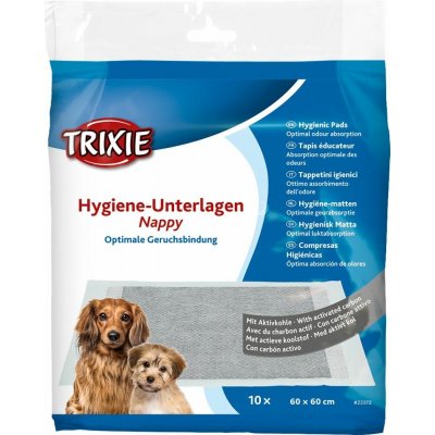 Trixie Hygienické podložky s aktivním uhlím 60 x 60 cm 10 ks – Zboží Mobilmania