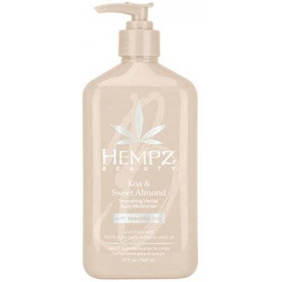 Hempz hydratační tělový krém koa a sladká mandle 500 ml