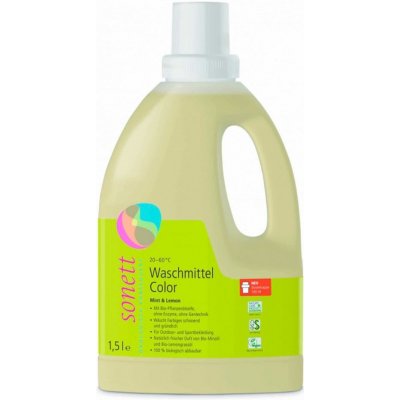 Sonett Prací gel na barevné prádlo, Mint & Lemon 1,5 l – Zbozi.Blesk.cz