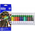 Barvy olejové sada 12 barev 12 ml – Zboží Mobilmania