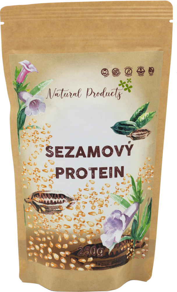 Natural Products RAW Protein sezamový 250 g